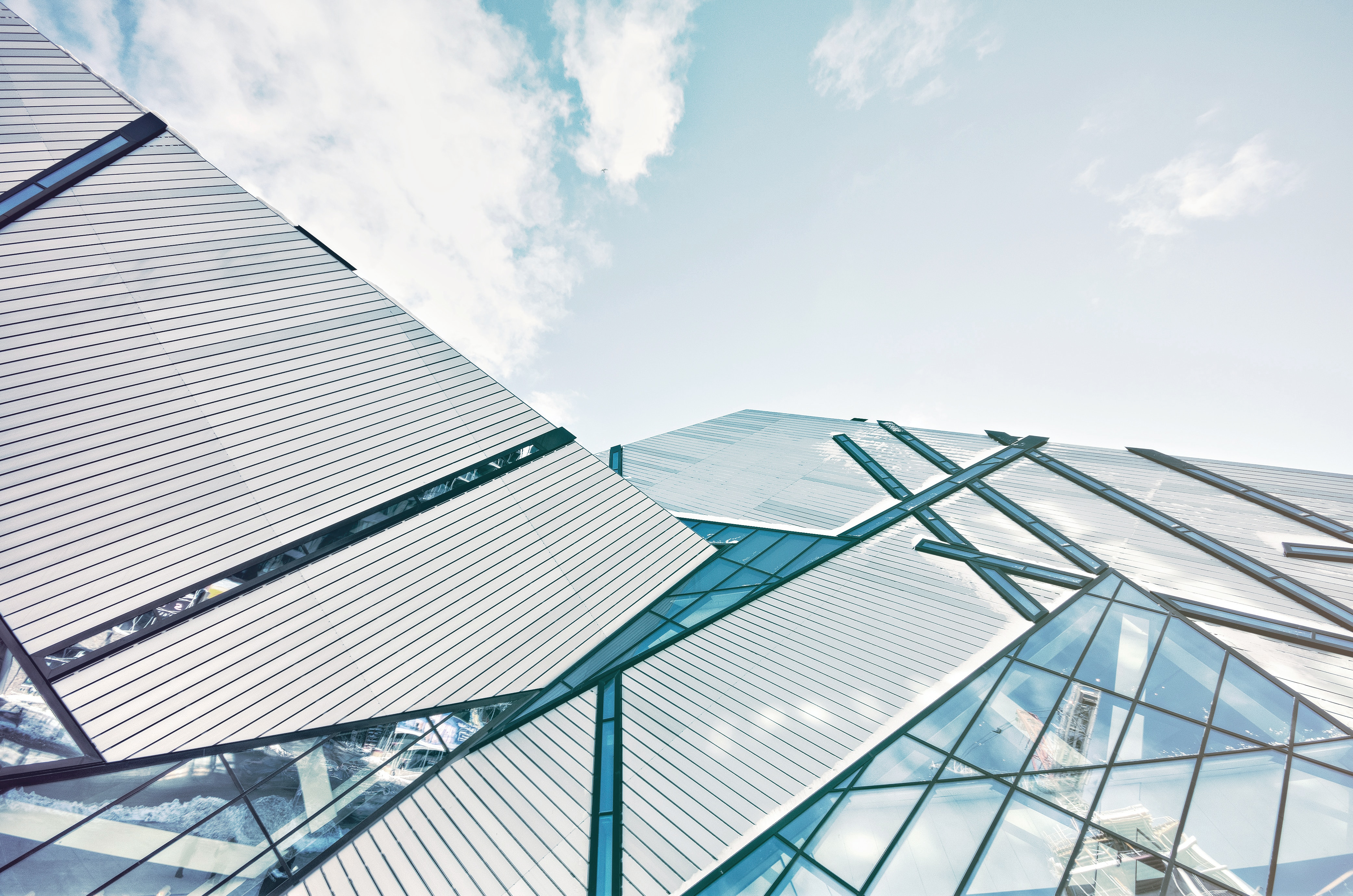 A geometric architectural structure